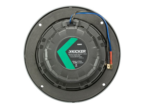 KICKER KM 6.5" Coaxial Marine Speakers IP66 45KM654 - Image 2