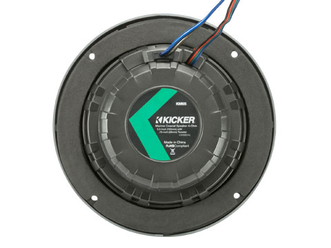 Kicker Marine 6.5" Coaxial Speakers LED Lighting - 45KM654L - Image 2