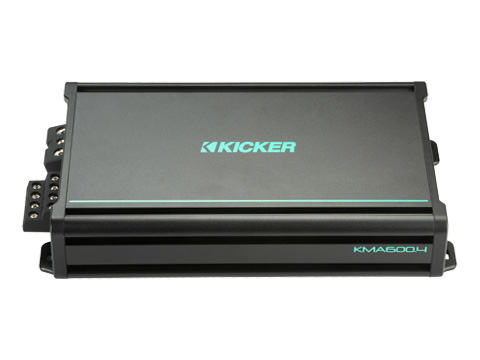 Kicker Marine Amplifier 48KMA6004 4-Channel IPX6 - 48KMA6004 - Image 2