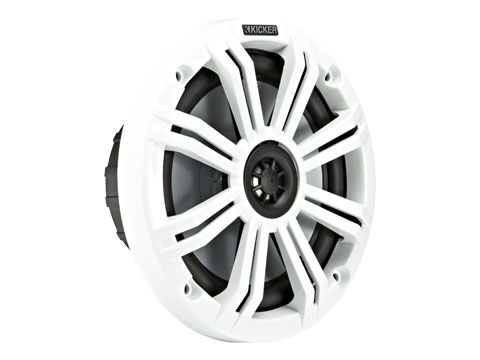 KICKER KM 6.5" Coaxial Marine Speakers IP66 45KM654 - Image 4