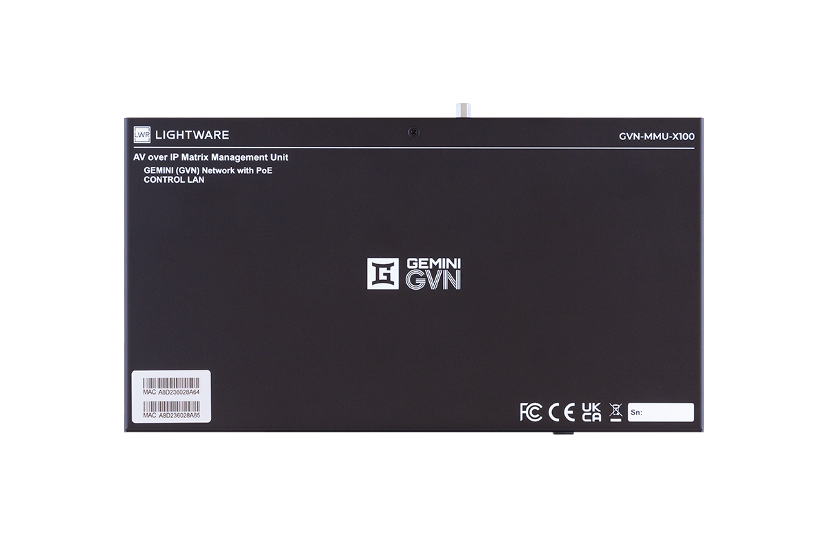 Lightware Gemini GVN-MMU-X100 Matrix Management Unit