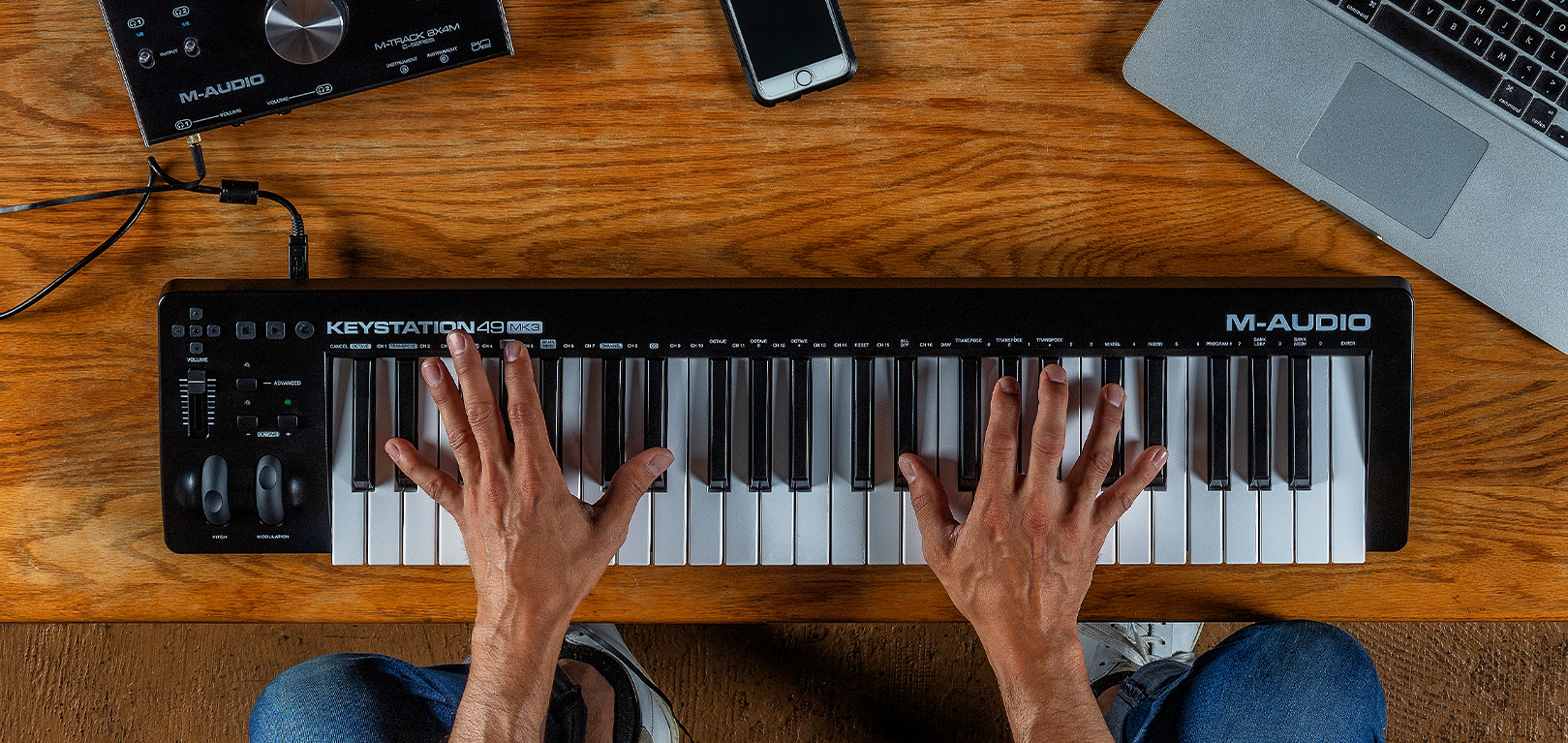 M-Audio Keystation 49 MK3 USB MIDI Controller - KEYSTATION 49 MK3 - KEYSTATION49MK3 - Image 6