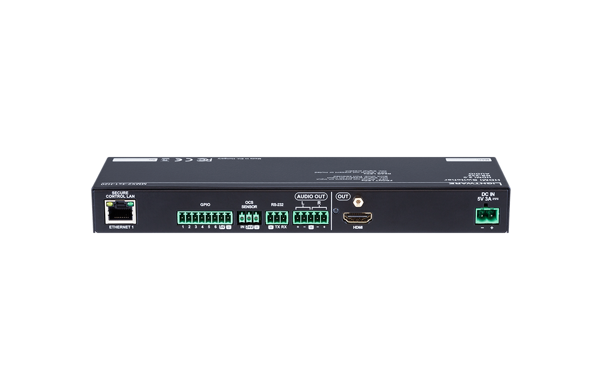 Lightware MMX2-4x1-H20 4K HDMI Matrix Switcher - MMX2-4x1-H20 - Image 3