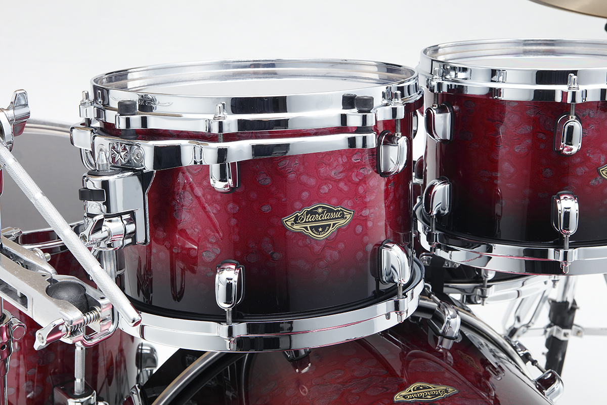 TAMA Starclassic Walnut/Birch 5-Piece Drum Kit | Planetworld WBS52RZS-MDR - Image 7