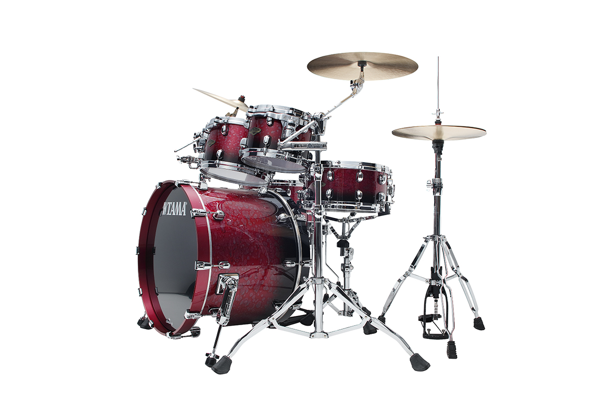 TAMA Starclassic Walnut/Birch 5-Piece Drum Kit | Planetworld WBS52RZS-MDR - Image 2