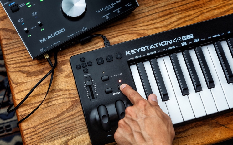 M-Audio Keystation 49 MK3 USB MIDI Controller - KEYSTATION 49 MK3 - KEYSTATION49MK3 - Image 4