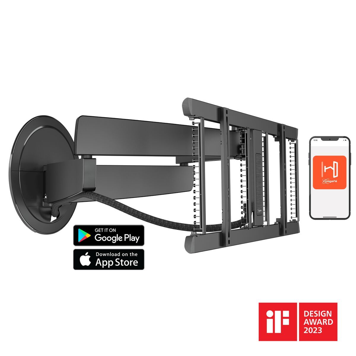 Vogel's SIGNATURE MotionMount TVM 7675 Motorized TV Wall Mount - TVM 7675 - Image 3